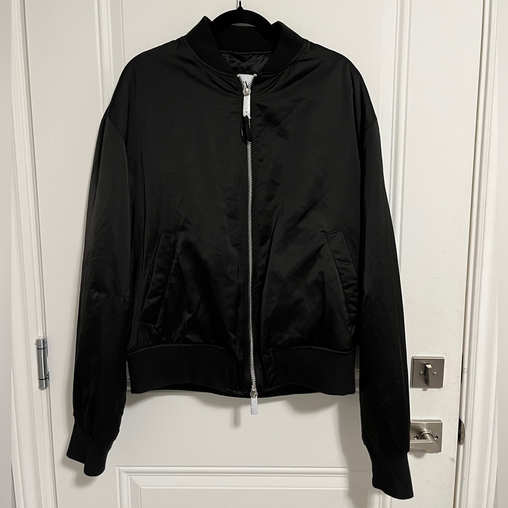 Zara Men’s Lightly Padded Bomber Jacket - Size L